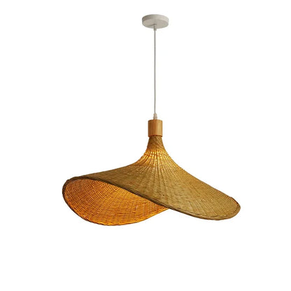 Stilfuld Bambus Loftlampe