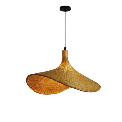 Stilfuld Bambus Loftlampe