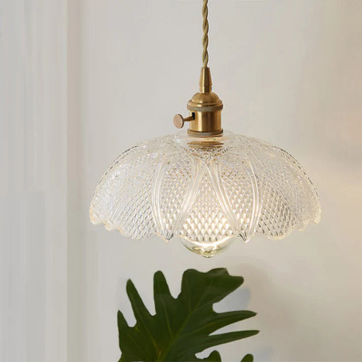 Illumi|Elegant Glas Pendel Loftlampe