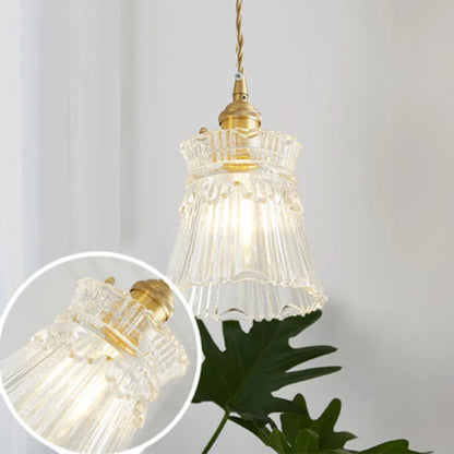 Illumi|Elegant Glas Pendel Loftlampe