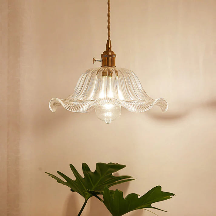 Illumi|Elegant Glas Pendel Loftlampe