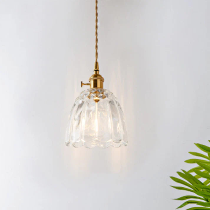 Illumi|Elegant Glas Pendel Loftlampe