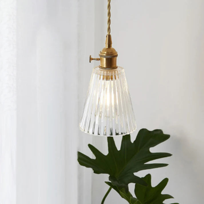 Illumi|Elegant Glas Pendel Loftlampe