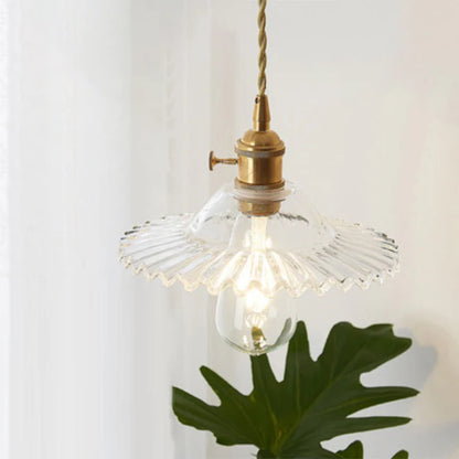 Illumi|Elegant Glas Pendel Loftlampe