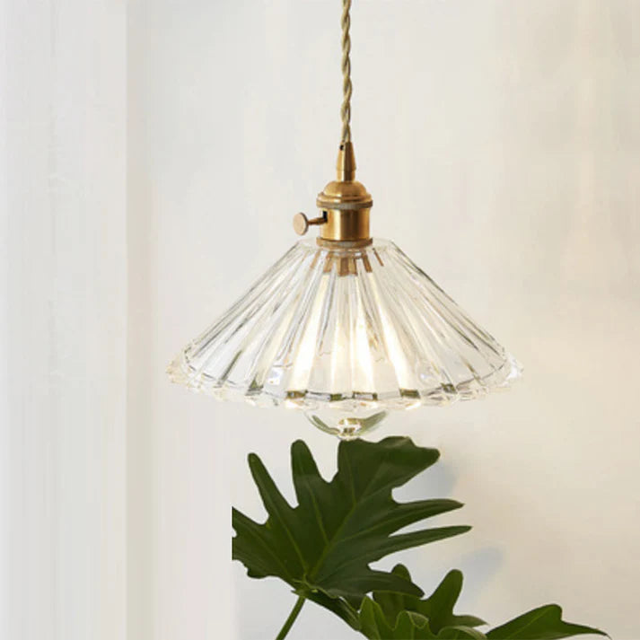 Illumi|Elegant Glas Pendel Loftlampe