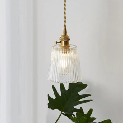 Illumi|Elegant Glas Pendel Loftlampe