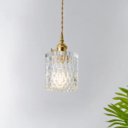 Illumi|Elegant Glas Pendel Loftlampe