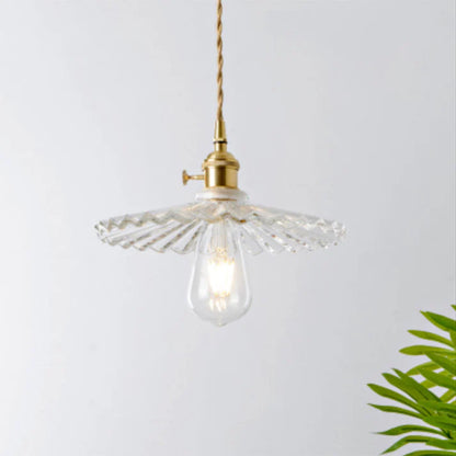 Illumi|Elegant Glas Pendel Loftlampe