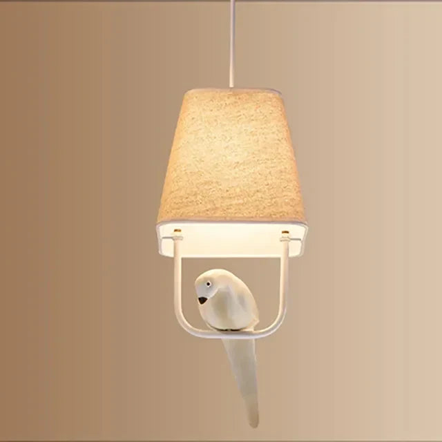 Elegant Fugle Pendel Lampe