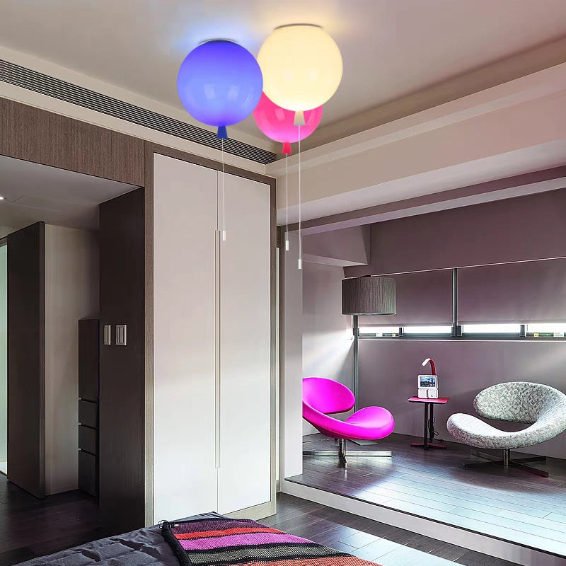 Elegant LED Ballon Loftlampe