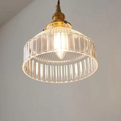 Elegant Glas Loftlampe