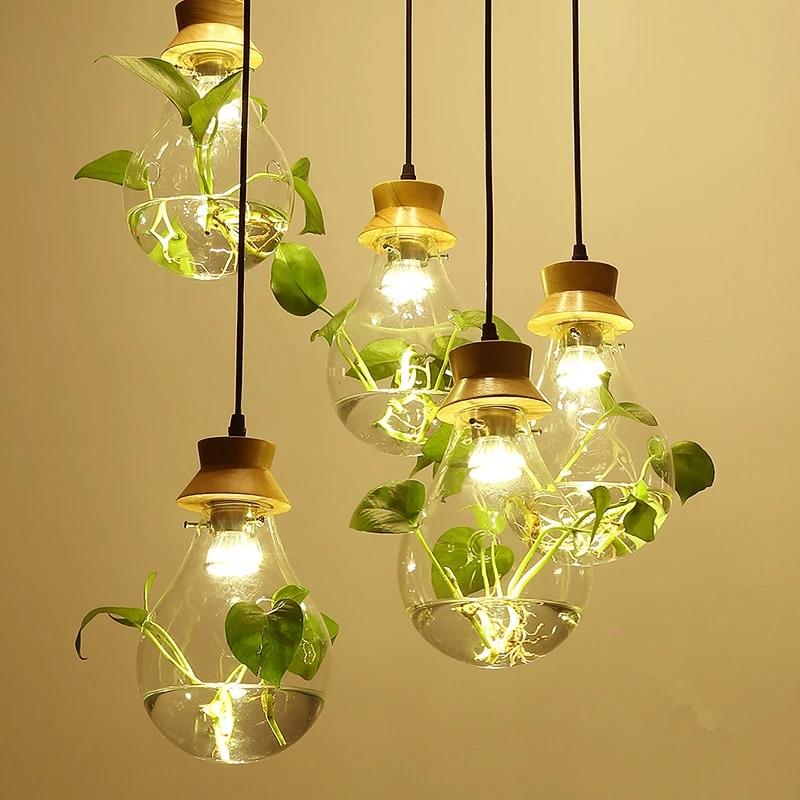 Elegant Glasplante Designlampe8