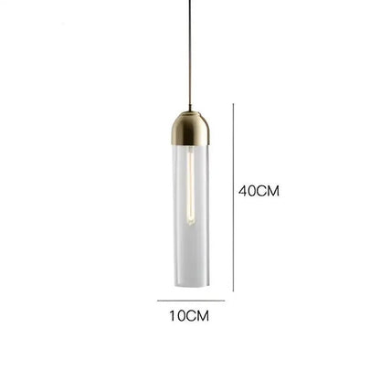 Moderne LED Glas Hængelampe