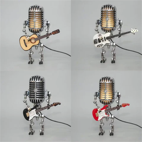 Guitarrobot Skrivebordslampe