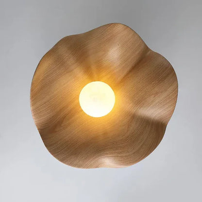 Loftslampe med Lotusblad Design