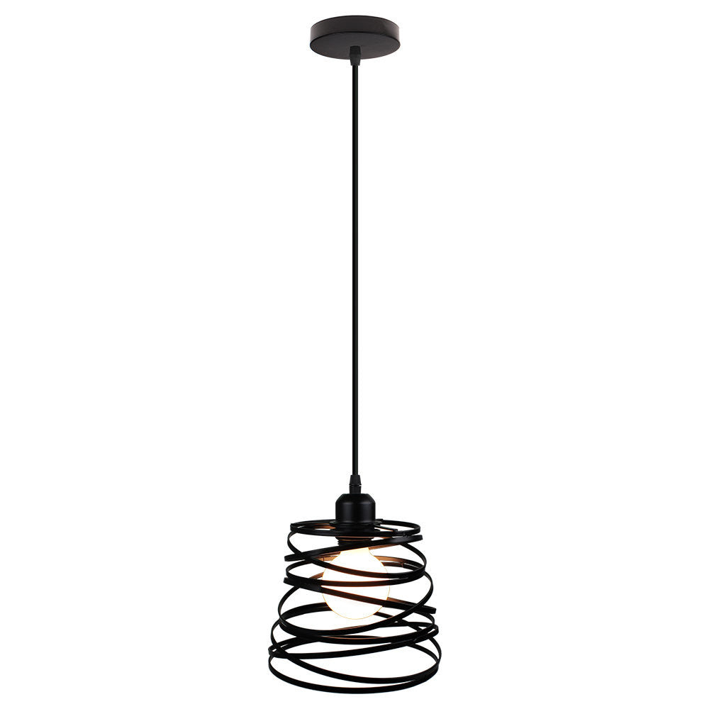 Spiralformede Hvirvler Led Loftslampe